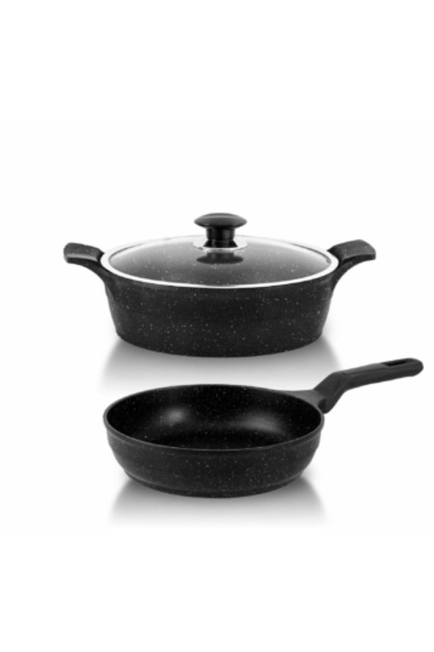DN 20032 3pcs Döküm Tencere Seti - 1