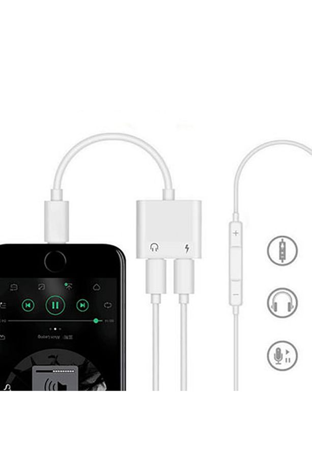 İPhone 13-12-11- X Plus Lightning Kulaklık +Şarj Usb Adaptörü - 2