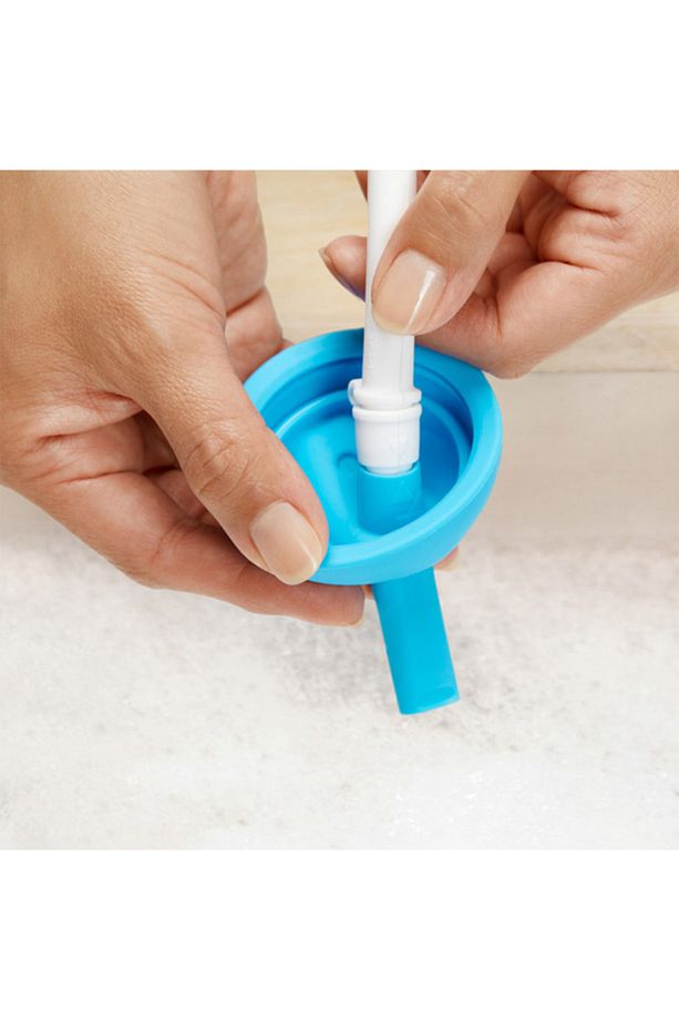 Simple Clean Pipetli Alıştırma Bardağı, 296ml, 12+ Ay, 1 Adet, Mavi - 5