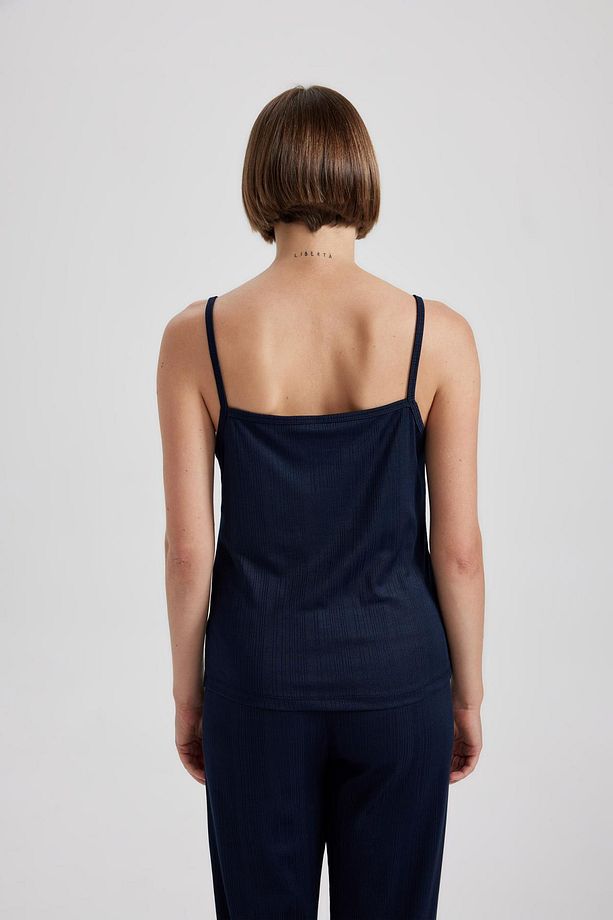 Fall in Love Regular Fit Askılı Pijama Üstü - 6