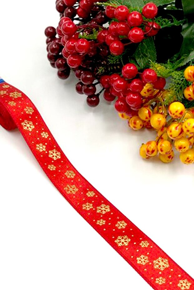 New Year Welcome 2023 Christmas New Year, Decor Packaging Buckle Satin Printed Ribbon 10 Mt