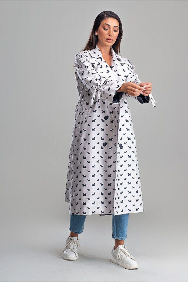 nidal oversize trençkot - 3