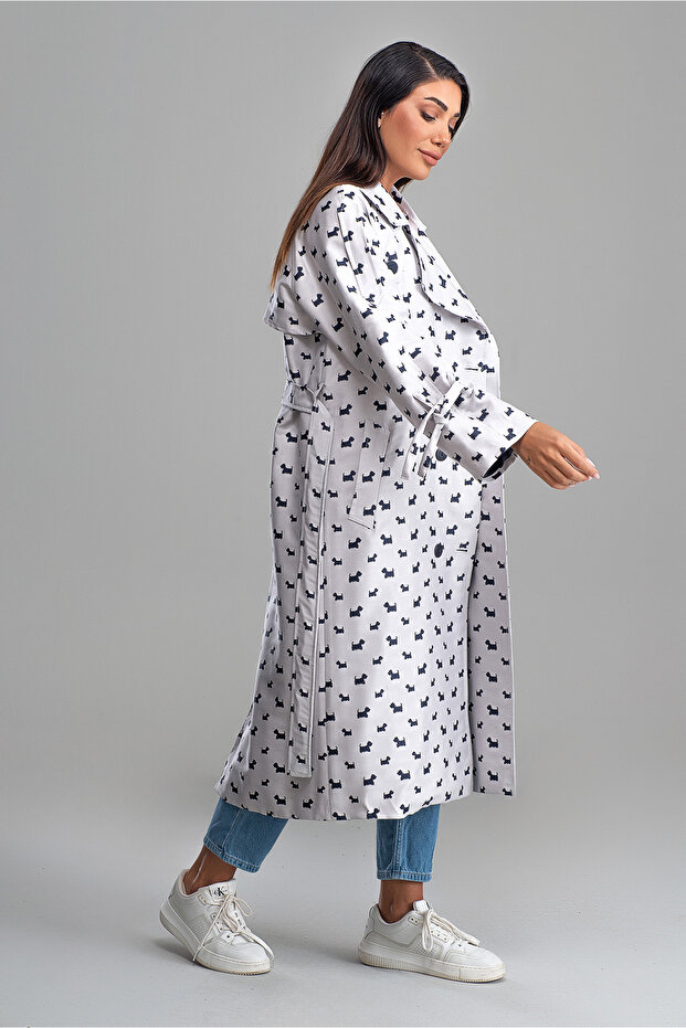 nidal oversize trençkot - 4