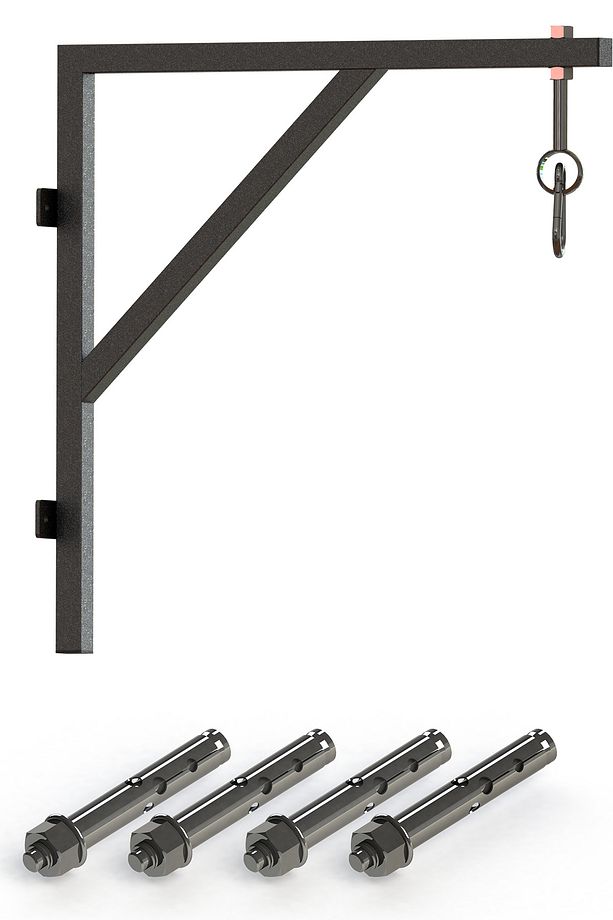Kum Torbası Askısı Boks Torbası Askı Aparatı Duvar Askısı Boks Standı - 2