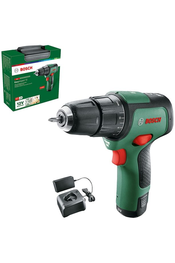 Easyımpact 12 2ah Tek Akü Darbeli Delme Vidalama Makinesi - 06039b6104 - 1