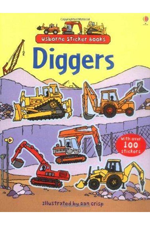 Diggers Sticker Book - 1