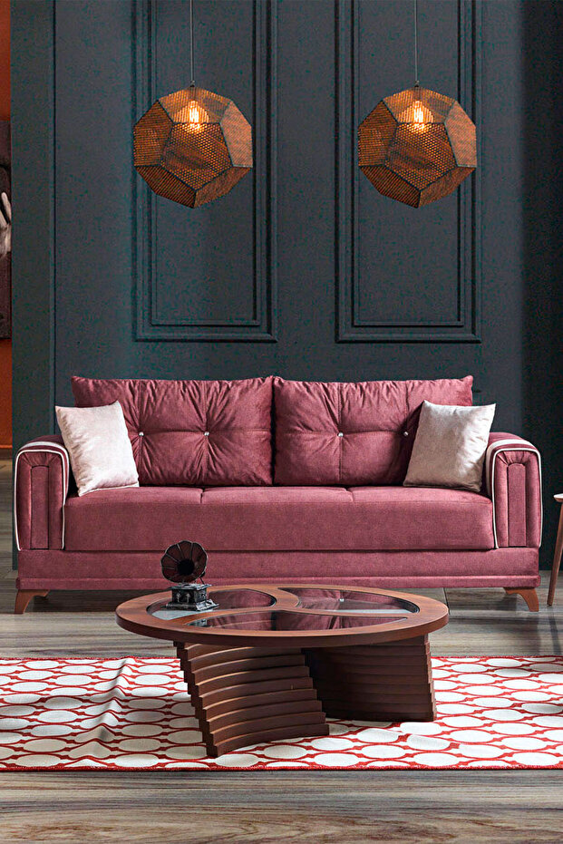 Madrid Çekyatlı Üçlü Çekyat Kanepe - 1