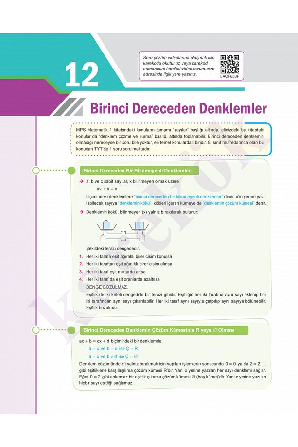 Karekök Güncel TYTMatematik 2.Kitap Konu Anlatımlı Çözümlü Soru MPS (MODÜLLER Pİ - 3