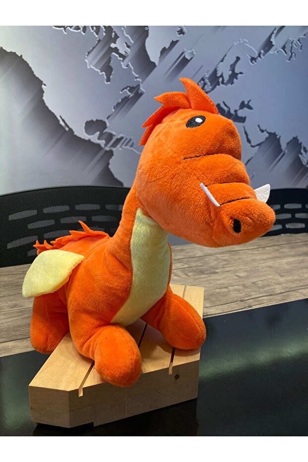 SEVİMLİ EJDERHA PELUŞ OYUNCAK - 4