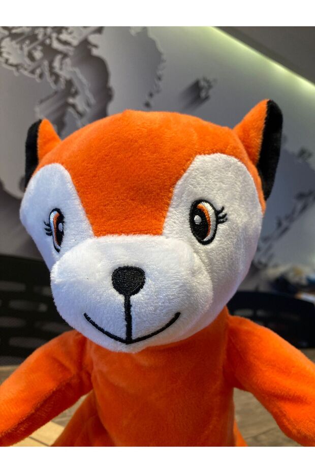 SEVİMLİ TİLKİ PELUŞ OYUNCAK - 4