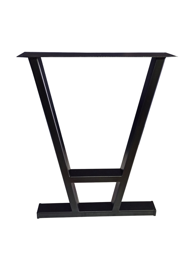 Sehpa Ayağı Metal Ayak Masif Ahşap Kütük Orta Sehpa Ayakları - 5