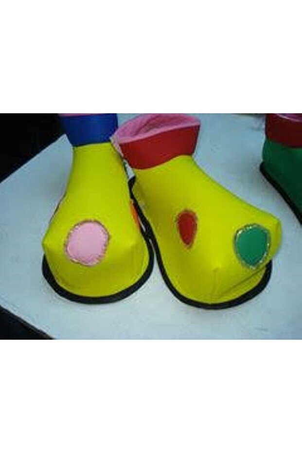 clown vest hat and shoes set
