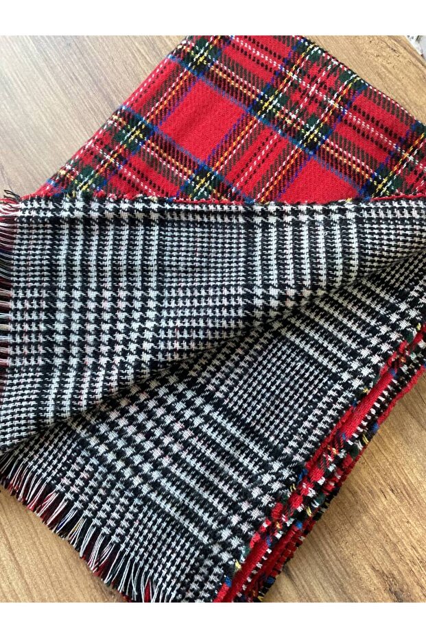 شال سميك مزدوج الجوانب - 3