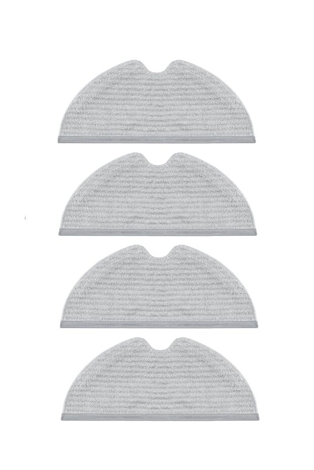 Mi Robot Vacuum-Mop 2 Pro + Robot Vacuum Cleaner Mop Cloth - Compatible with Mop 4-Pack