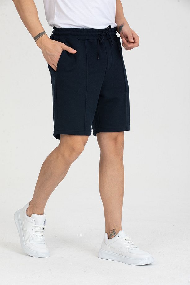 Erkek Nervürlü Regular Fit Şort - 3