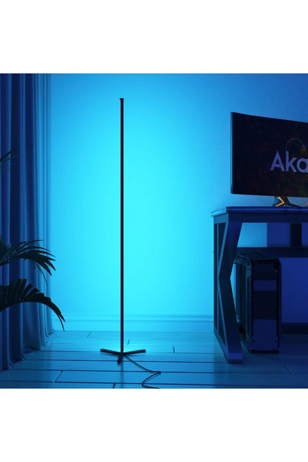 Köşe Dekoratif Lambader -led Lamba Işık Sistemi - Kumandalı Full Rgb Animasyonlu Lambader - 2