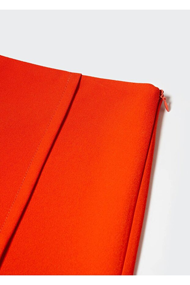 Yüksek Belli Düz Kesim Şort - 6