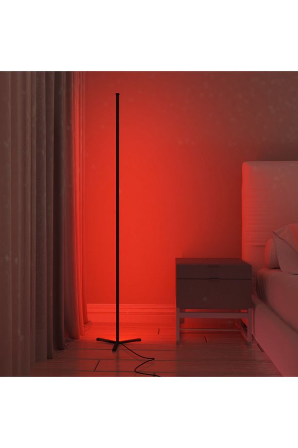Köşe Dekoratif Lambader -led Lamba Işık Sistemi - Kumandalı Full Rgb Animasyonlu Lambader - 3