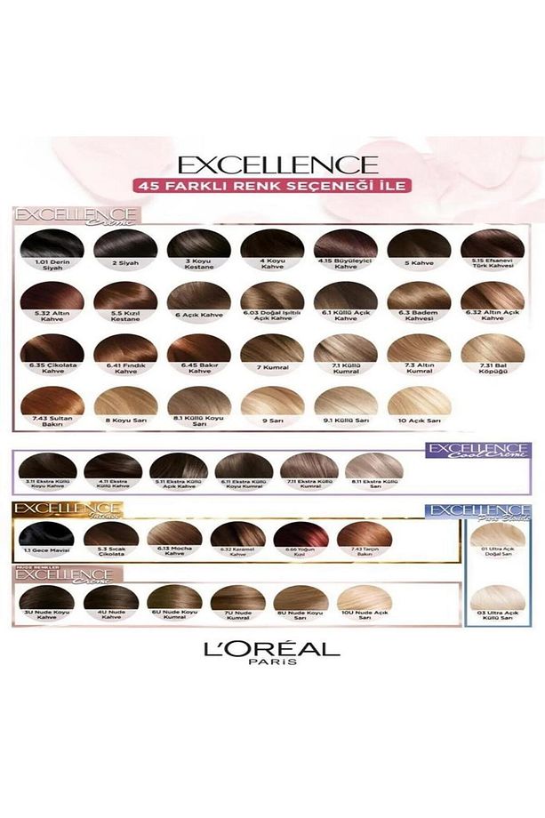 Loreal Paris Excellence Cool Creme Saç Boyası 3.11 Ekstra Küllü Koyu Kahve - 6
