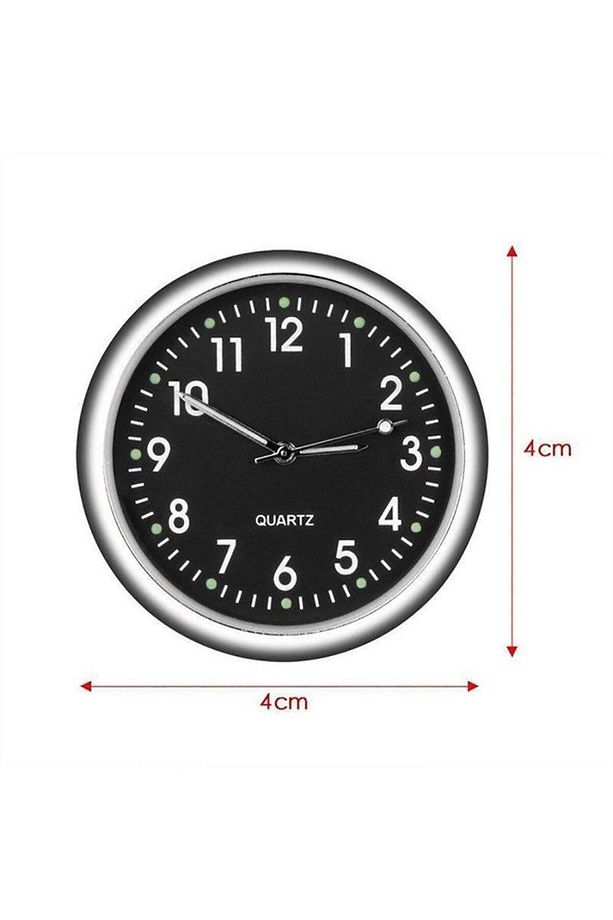 Aydınlık Araç Araba Tekne Bisiklet İçin Mini Kuvars Saat - 3