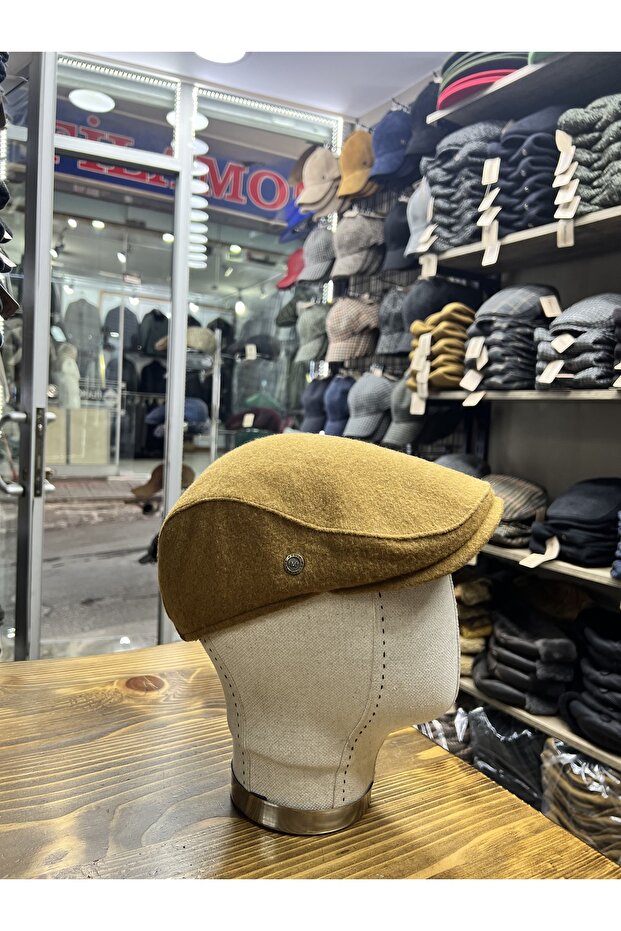 Winter Tan Color Sports Cap Hat