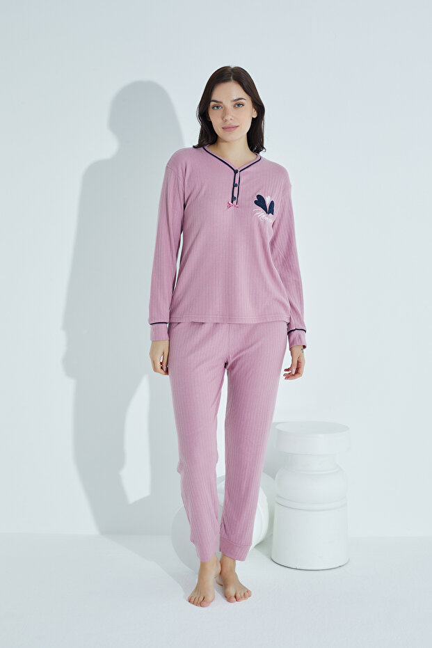 طقم بيجامة إنترلوك - 2