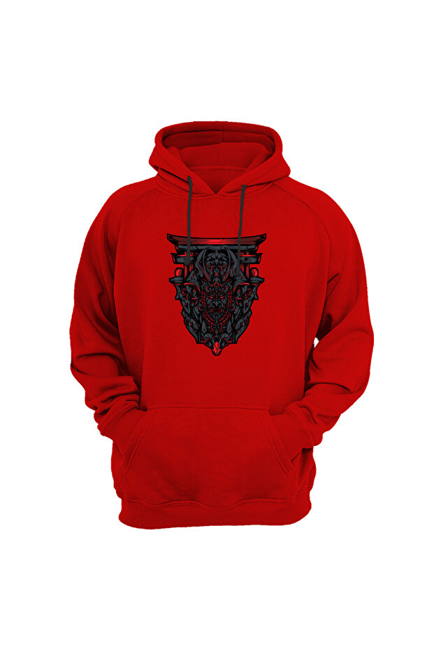Dark Side Devil Printed Sweatshirt - 1