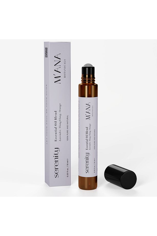 Serenity %100 Saf ve Doğal Lavanta Yağı, Ylang Ylang Yağı ve Portakal Esansiyel Yağ Karışımı Roll On - 1