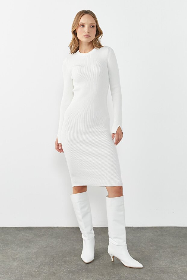 TRIKO ELBİSE EM1143 - 1