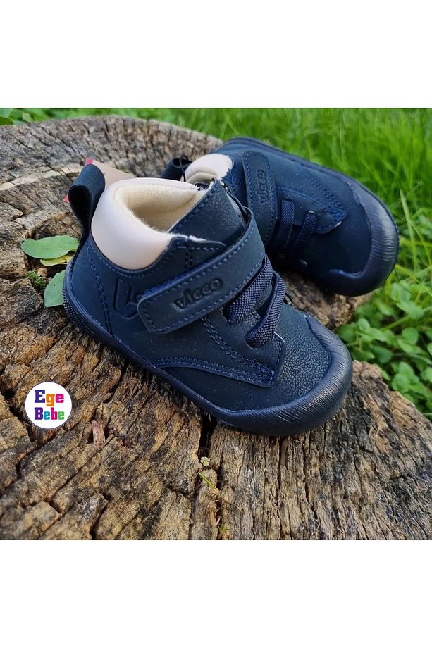 VİCCO Paw LACİVERT Bebek Ortopedik İlkadım Ayakkabı BOT - 1