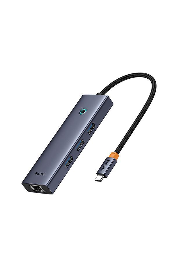 UltraJoy 6-Port ( USB-C to 1xHDMI4K@30Hz + 3xUSB 3.0 + 1xPD +RJ45) - 1