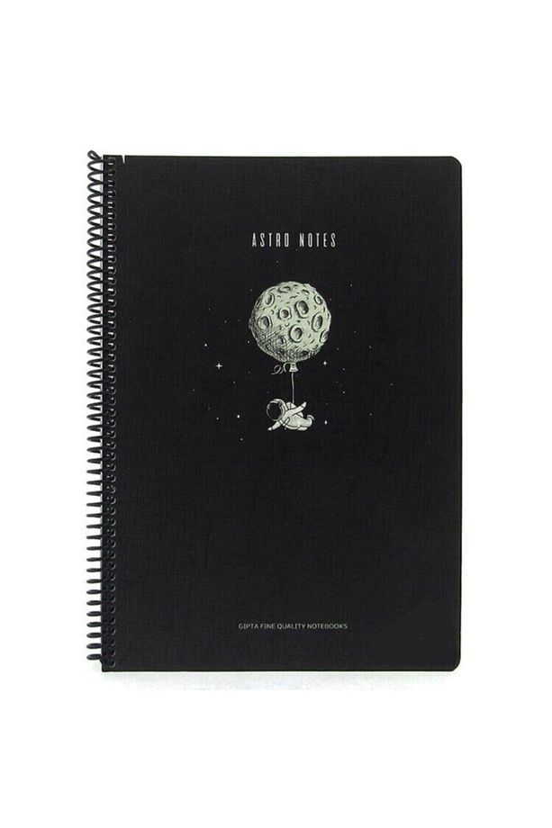Astro Notes Spiralli Karton Kapak Defter A4 80 Yaprak Çizgili - 1