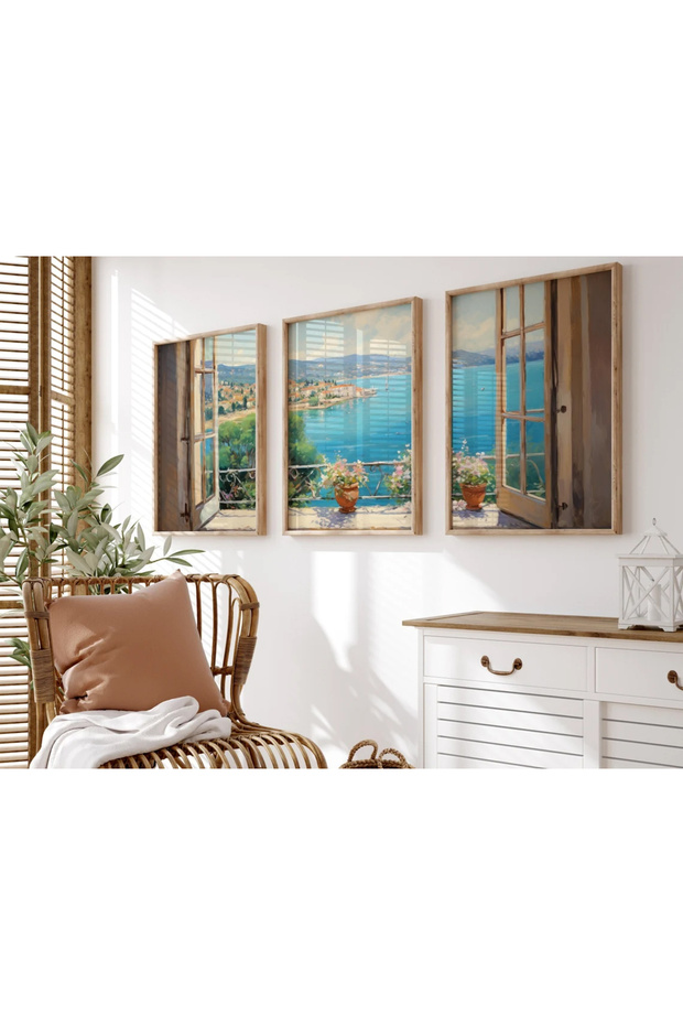 Çerçeveli Tablo, Duvar Tablosu, Ahşap Çerçeveli Tablo - 1