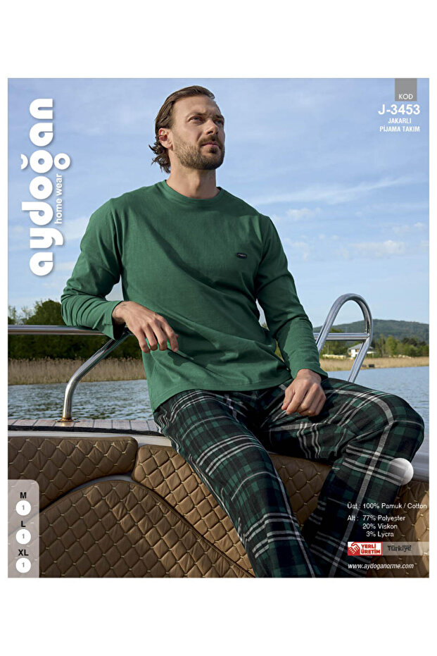 Men's Jacquard Pajama Set