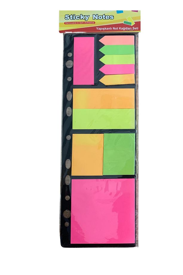 Yapışkanlı Not Kağıdı Seti Çoklu Postit - 1