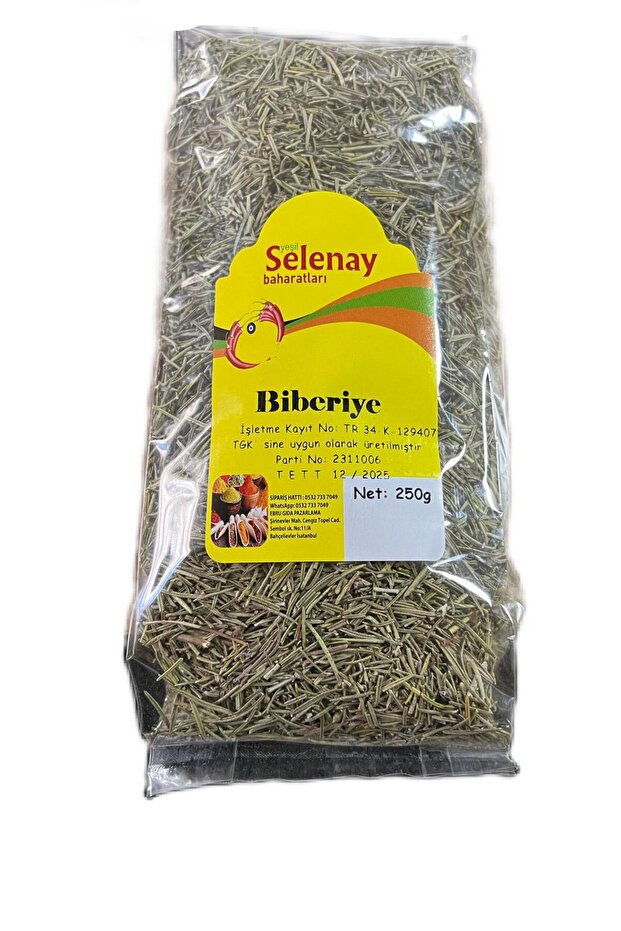 Biberiye 250Gr