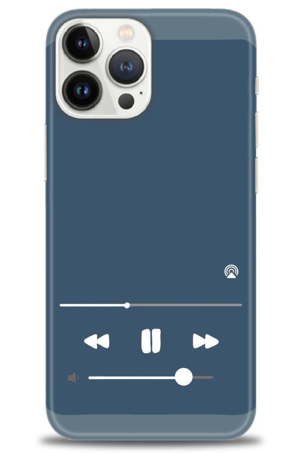 Case for iPhone 14 Pro Max Case Hd Printed Case - Music Player + Full Screen Protector - 1