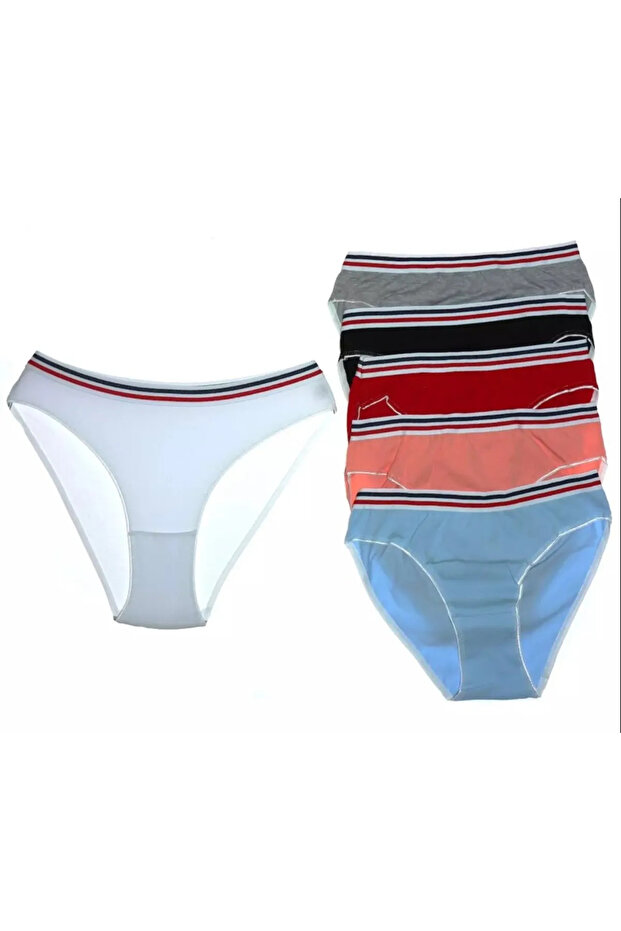 Women's Colorful 6-Pack Victoria Bikini Panties