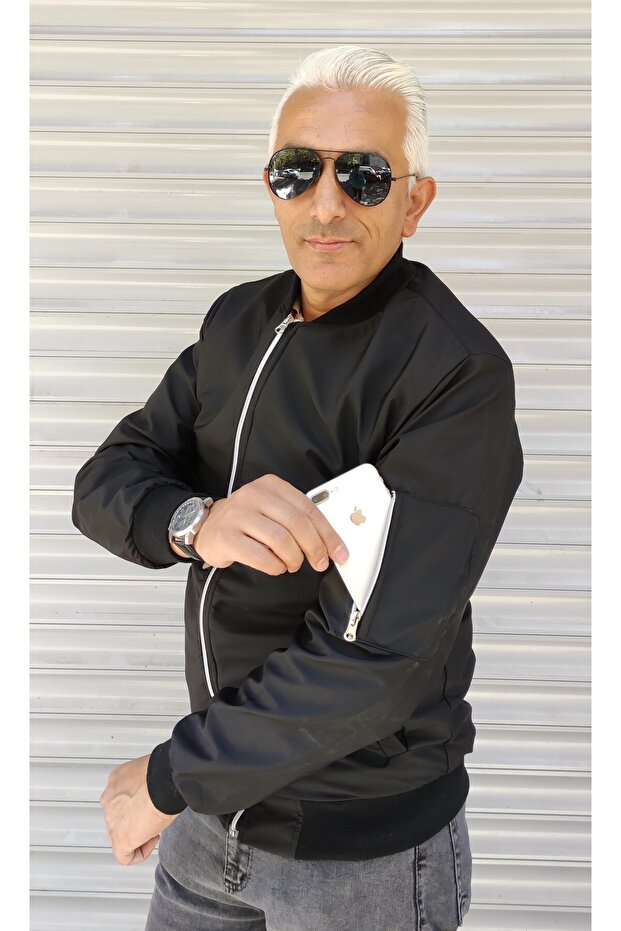 معطف سميك من بومبر مقاوم للرياح ومقاوم للماء - 2