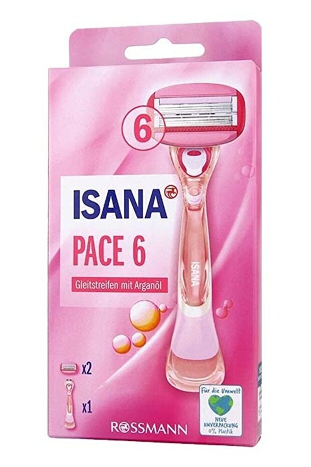 شفرة حلاقة للسيدات، نظام 6 شفرات، PACE 6
