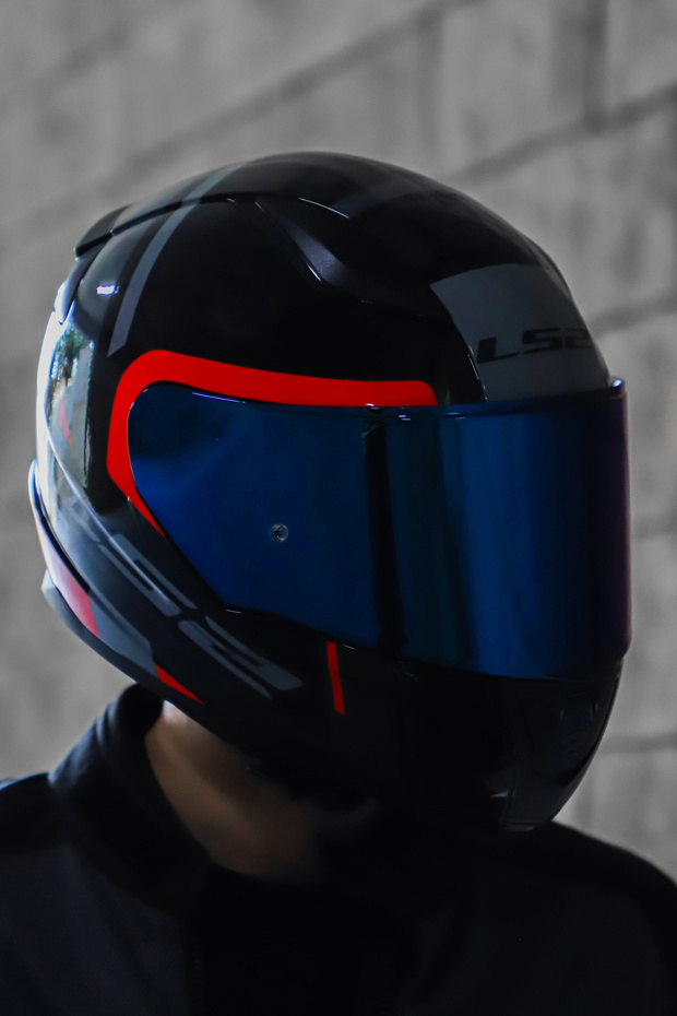 Rapıd 2 Chos Siyah Kırmızı Kask - 3