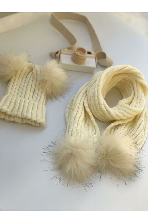 Children/Baby Scarf Beanie Set
