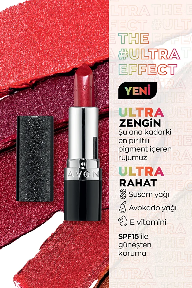 Ultra Shimmer Lipstick - Ruby Glitz - 2