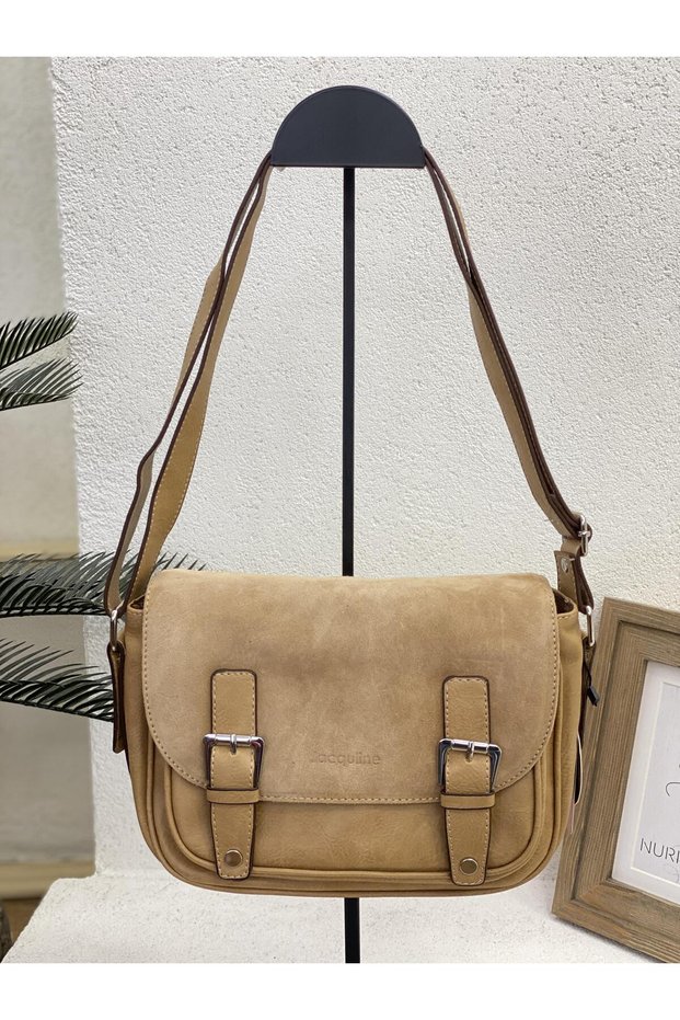 ZD283 GENUINE LEATHER COVER CROSSBODY BAG WOMEN