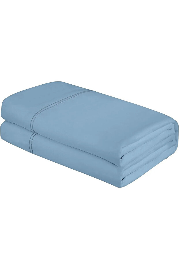 SETHOME Flat Sheet 57 TEL Ranforce Fabric (Single, Double, Oversized)