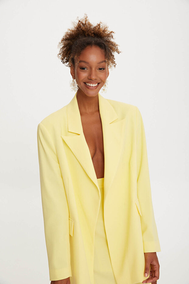 Lorene Sarı Ceket - 1