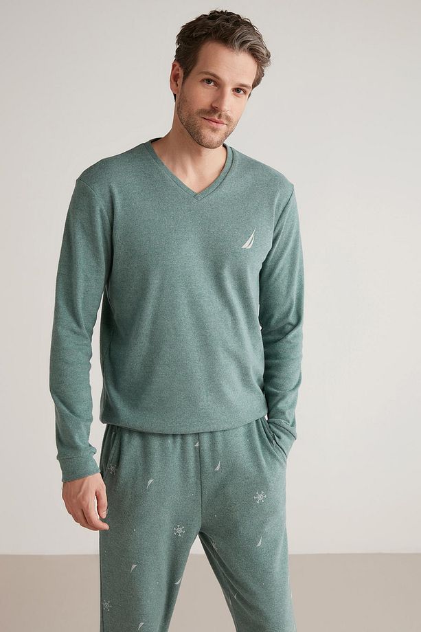Yumuşak dokulu pijama takımı - 2
