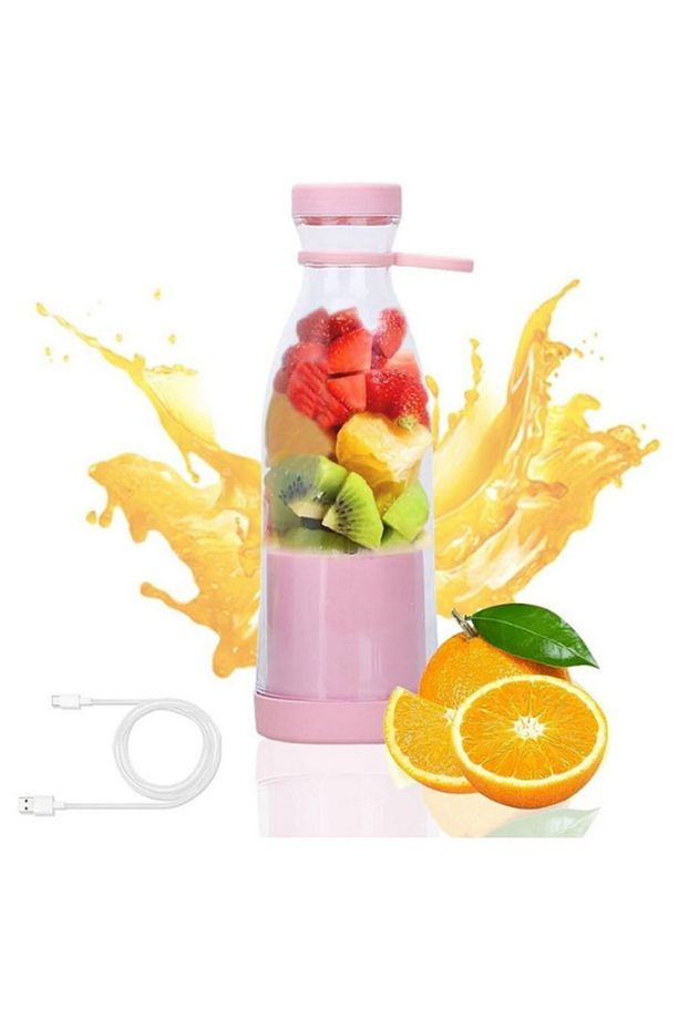 Taşınabilir Blender Şişe Smoothie Shake Yapıcı 420ML Blender Usb Şarj Edilebilir - 1