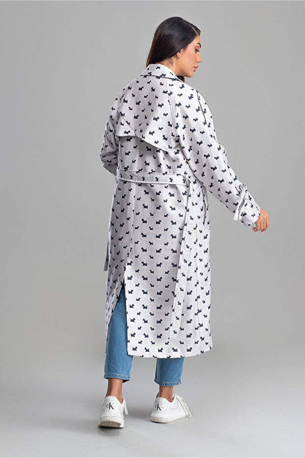 nidal oversize trençkot - 6