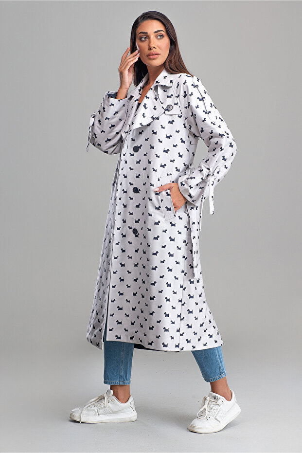 nidal oversize trençkot - 5